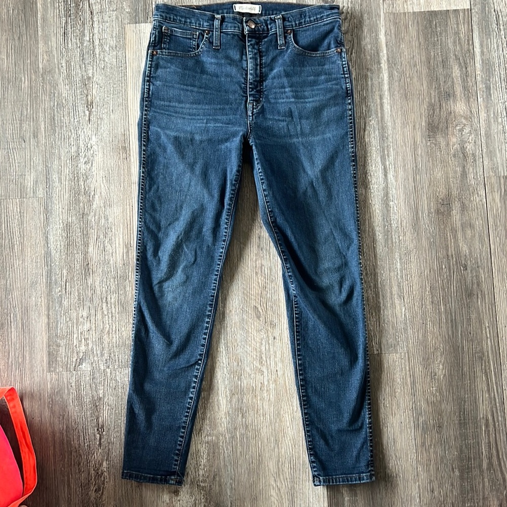 Madewell high rise skinny jeans
